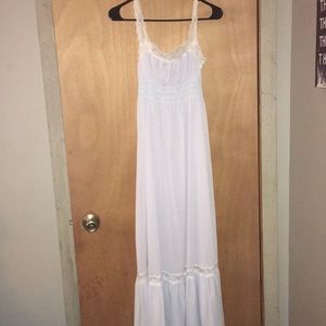 Vintage lace night gown